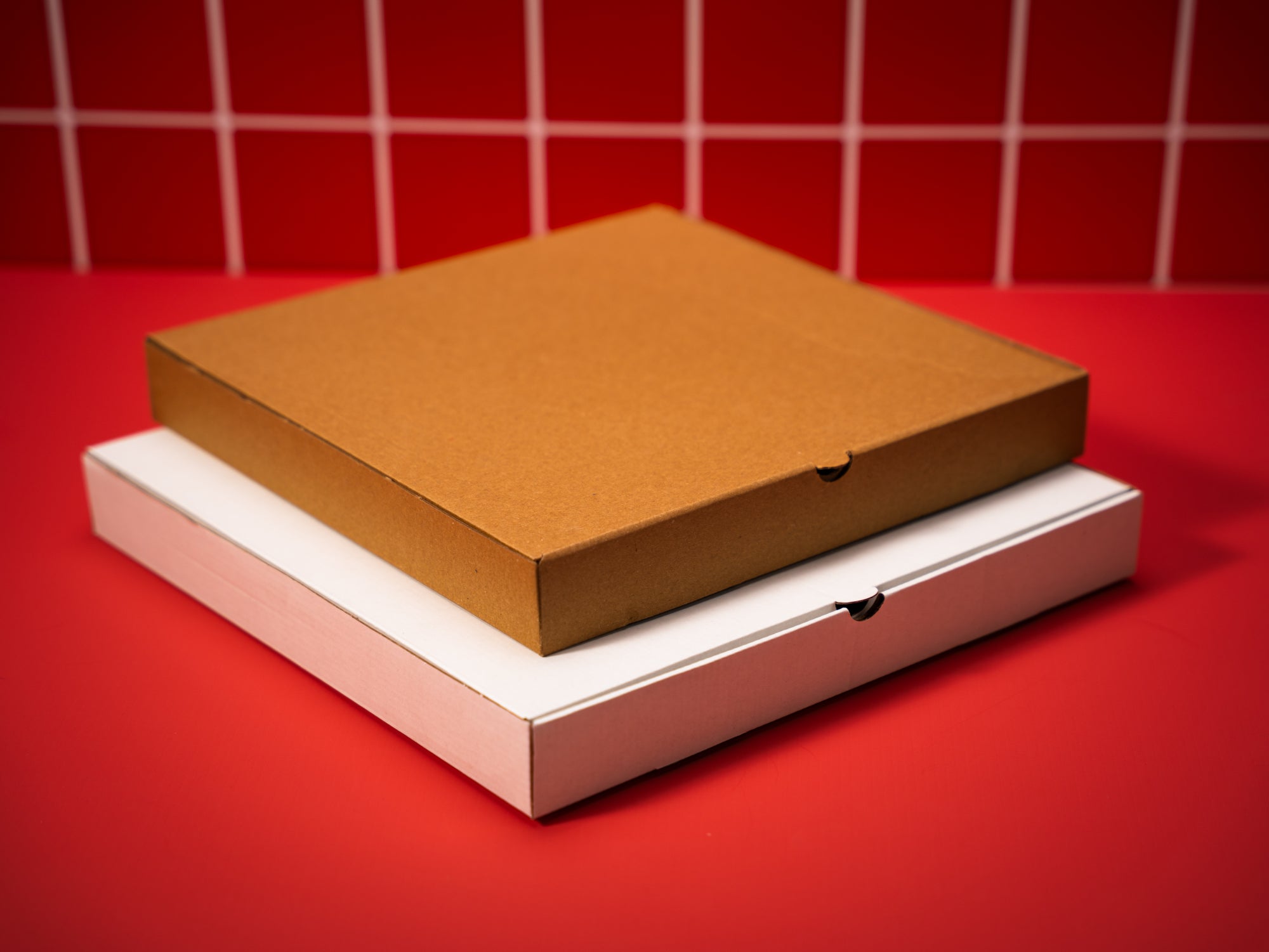 Cajas de Pizza Personalizadas | Impresión Digital | Blanco