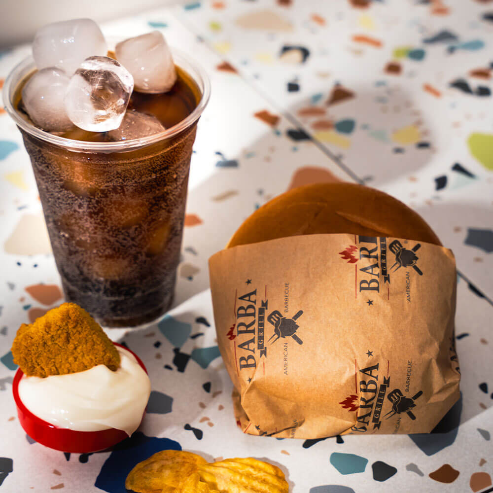 Papel Antigrasa Personalizado para Envolver Comida | Kraft