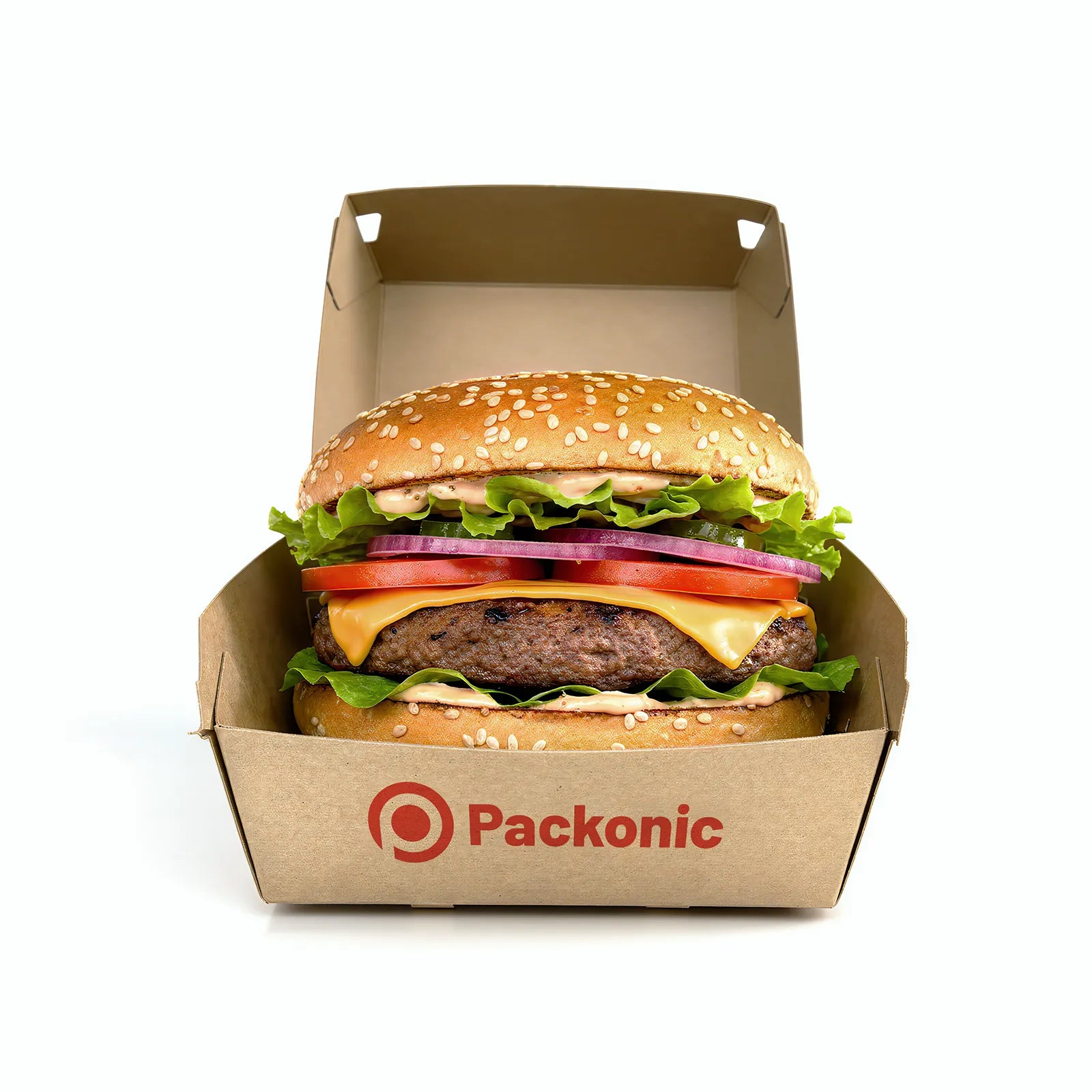Cajas de Hamburguesa Personalizadas | Kraft