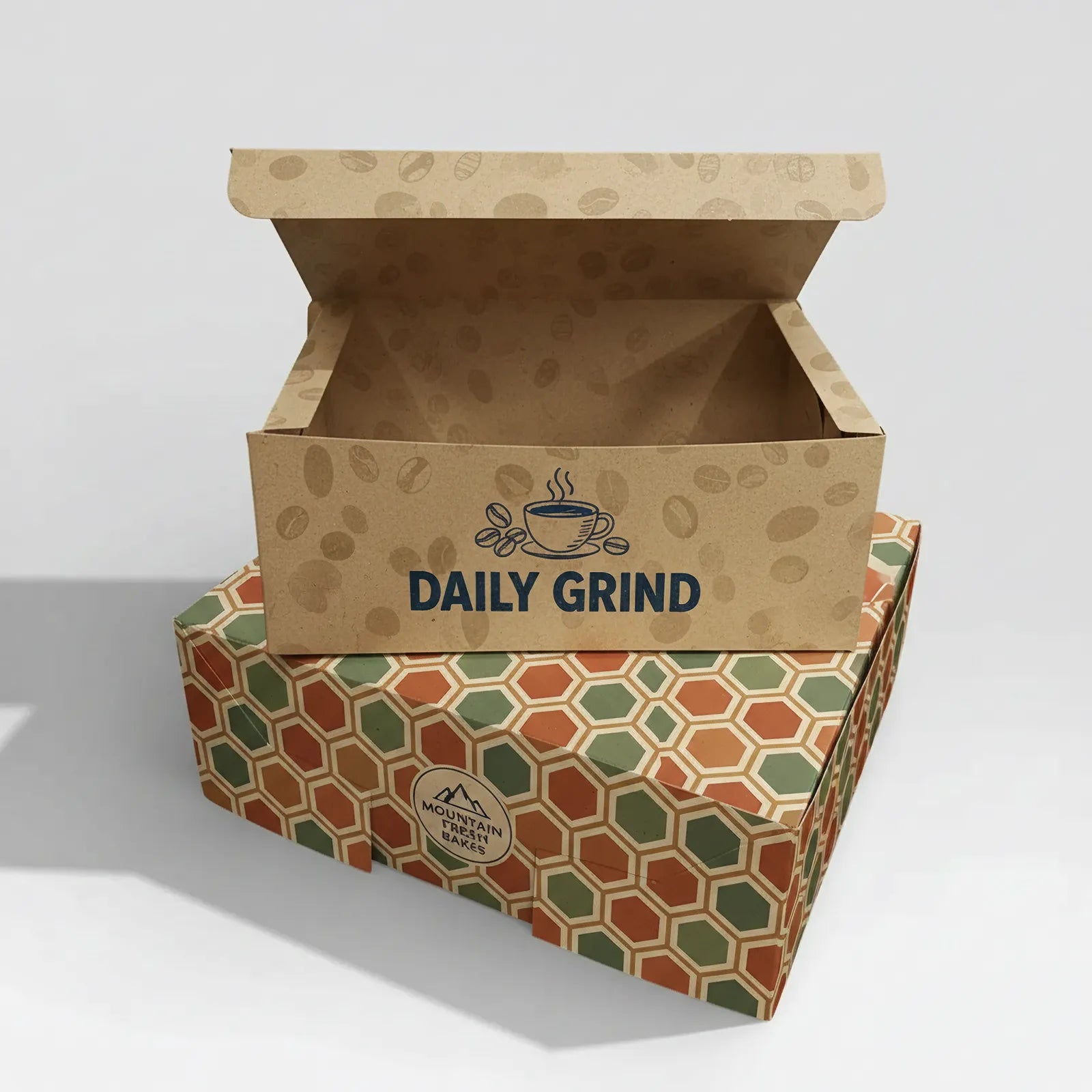 Cajas para Comida | Fácil de Montar | Kraft