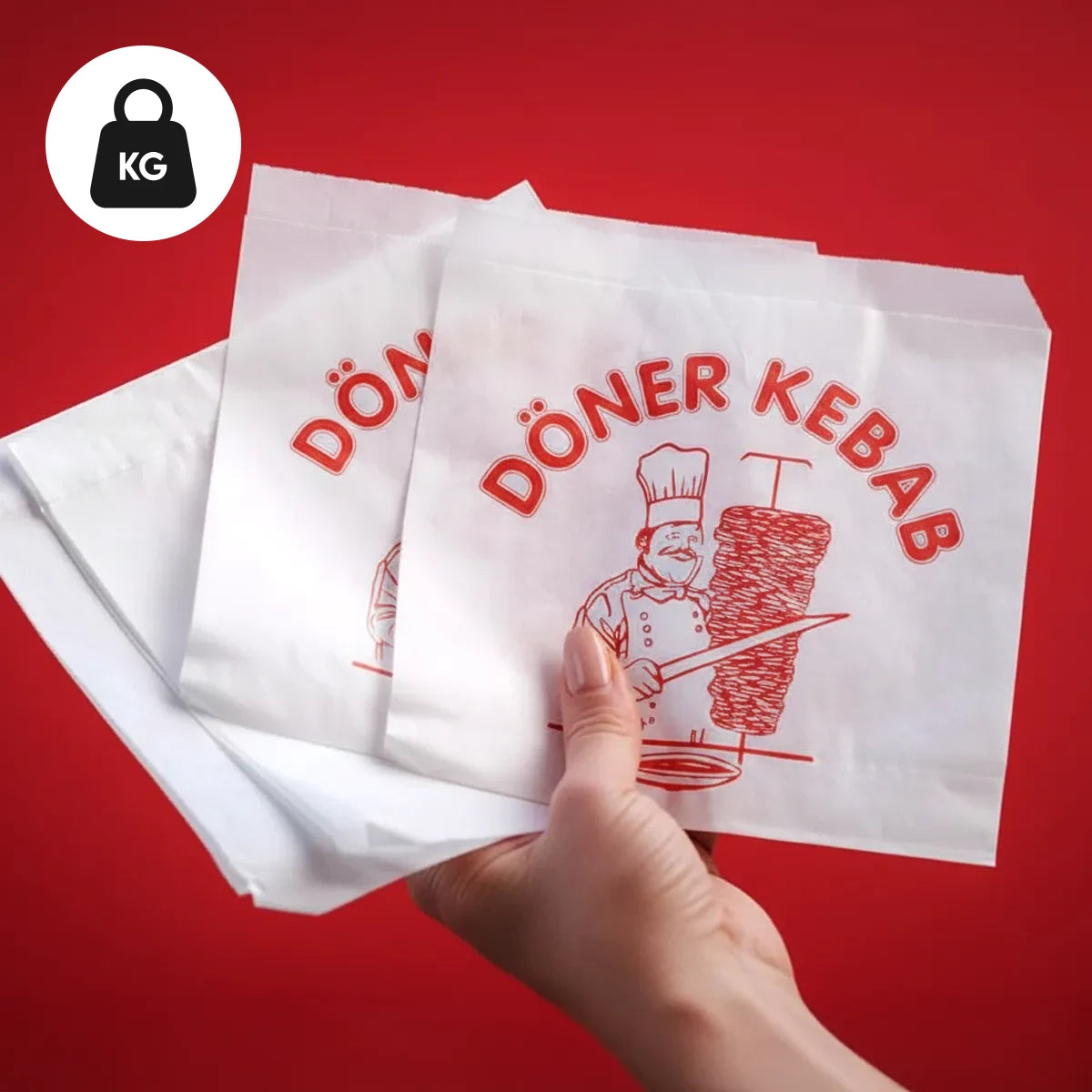 Bolsas para Döner al Por Mayor por Kg | Blanco