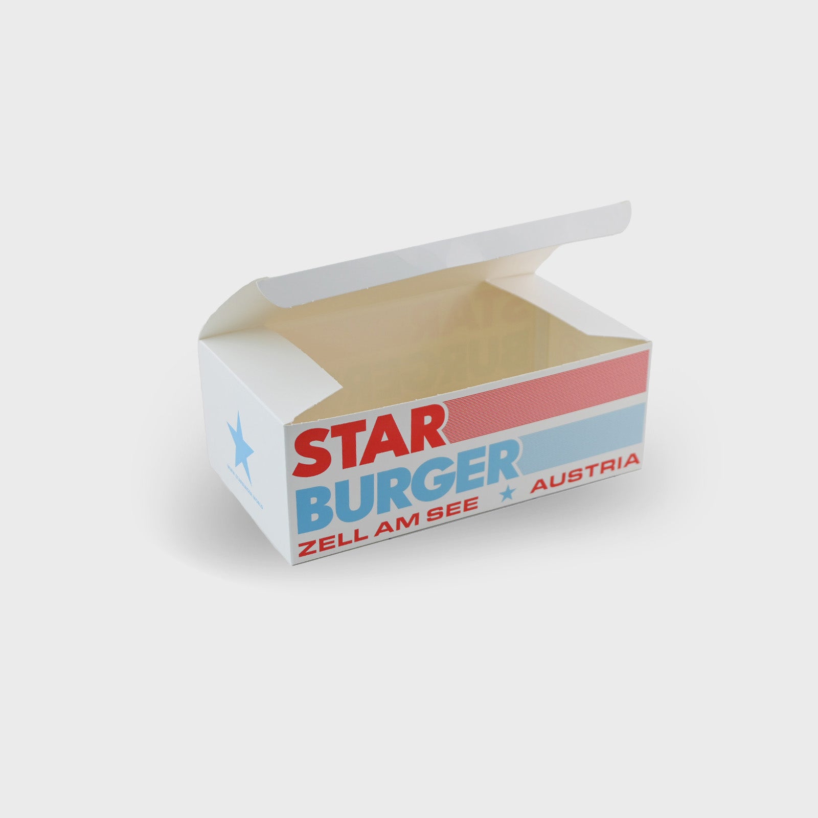 Cajas para Comida Personalizadas | Fondo de Seguridad | Plegable | Blanco