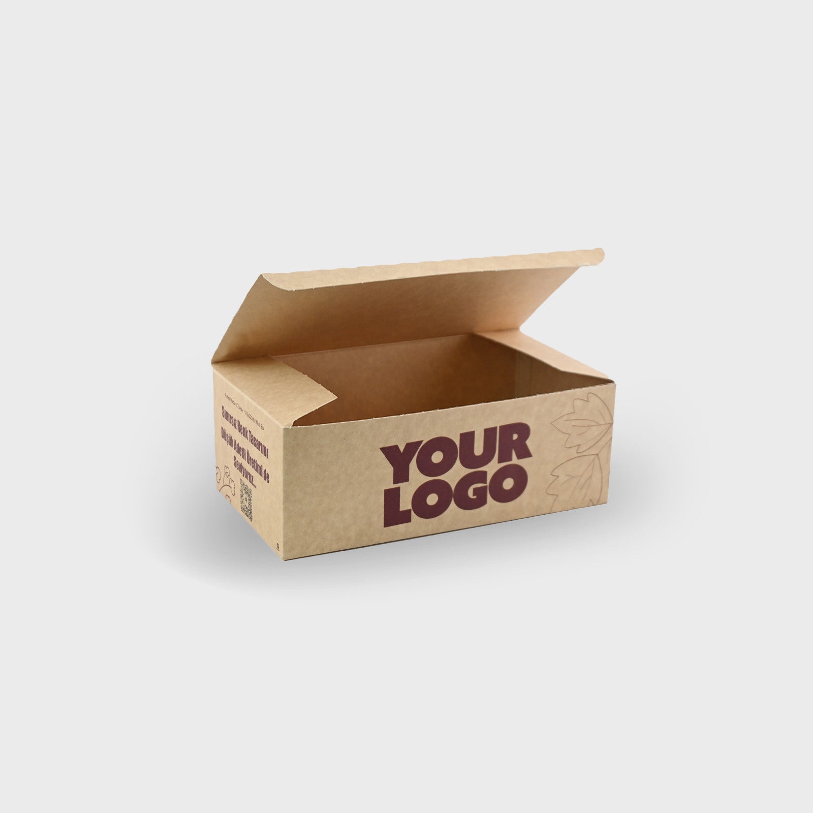 Cajas para Comida Personalizadas | Fondo de Seguridad | Plegable | Kraft