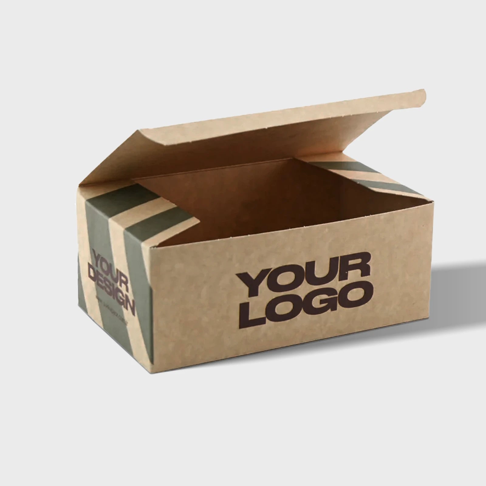 Cajas para Comida Personalizadas | Fondo de Seguridad | Plegable | Kraft