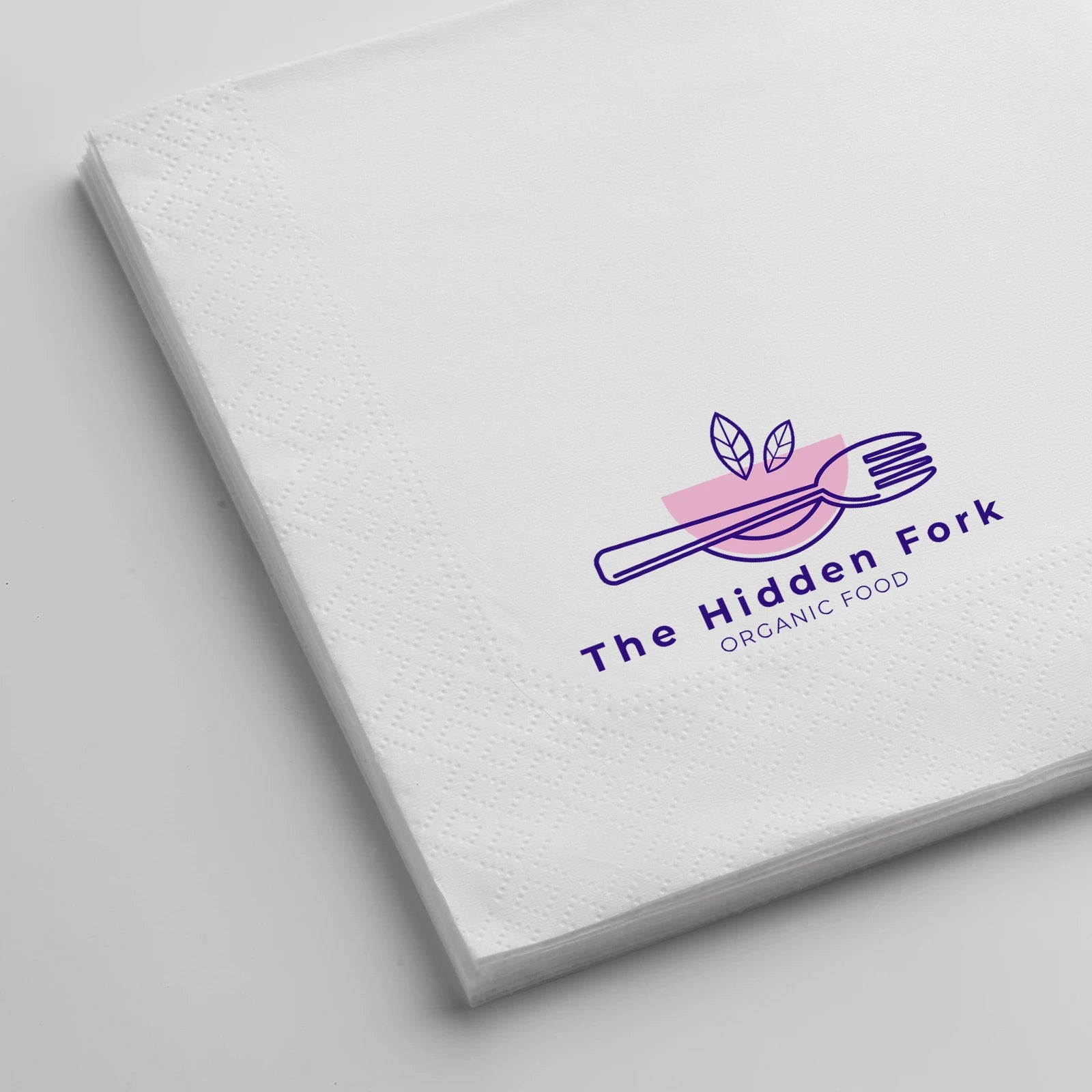 Servilletas 25 x 25 cm | Doble Capa | Blanco