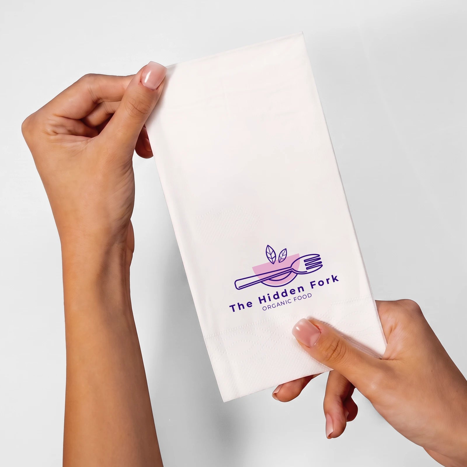 Servilletas 25 x 25 cm | Doble Capa | Blanco
