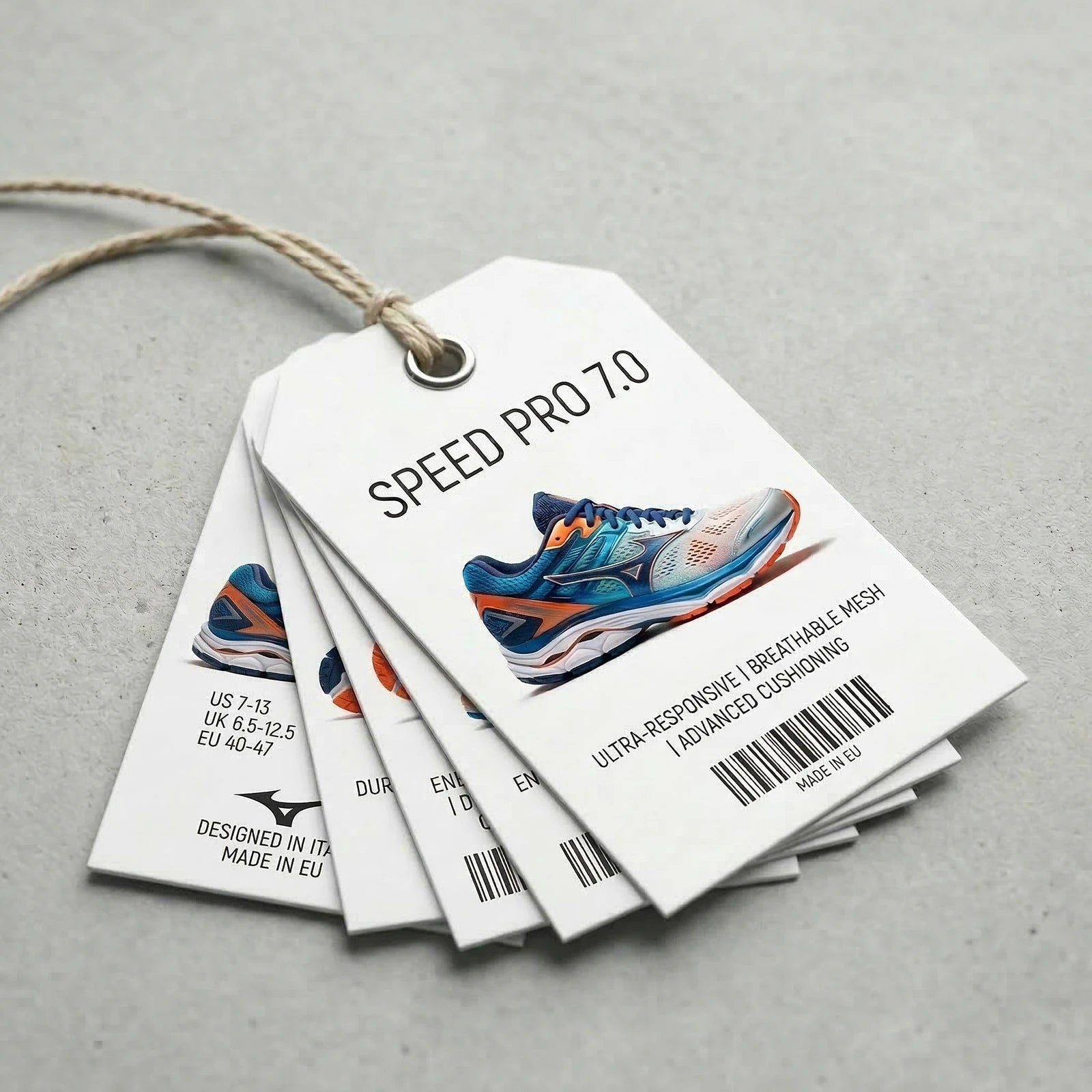 Etiqueta Colgante Personalizada | Blanco