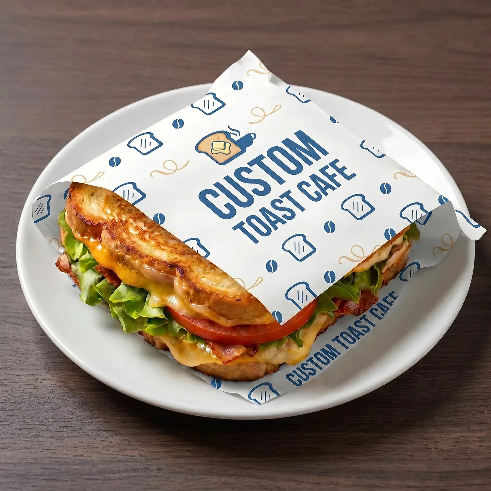 Bolsas de Papel para Sándwiches | Blanco