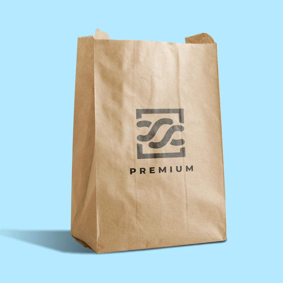 Bolsas de Papel Sin Asas | Venta al Por Mayor | Fondo Plano | Kraft