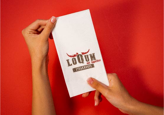Custom Printed Paper Napkins
