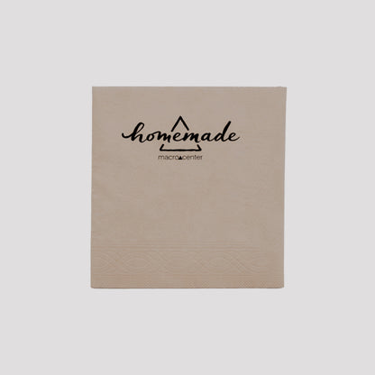 Servilletas 25 x 25 cm | Doble Capa | Kraft