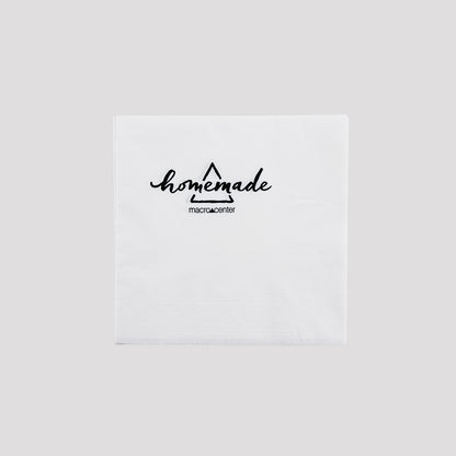 Servilletas 25 x 25 cm | Doble Capa | Blanco