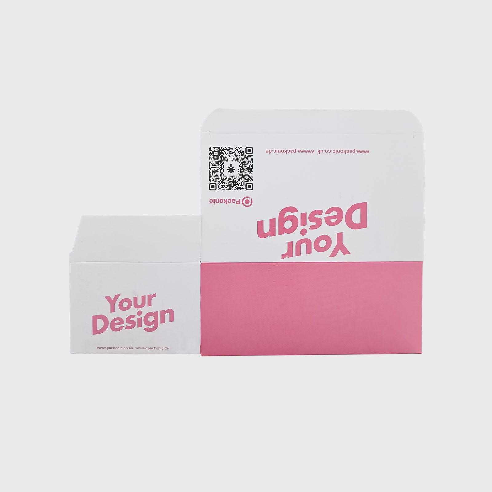 Cajas para Comida Personalizadas | Fondo de  Seguridad | Plegable | Blanco