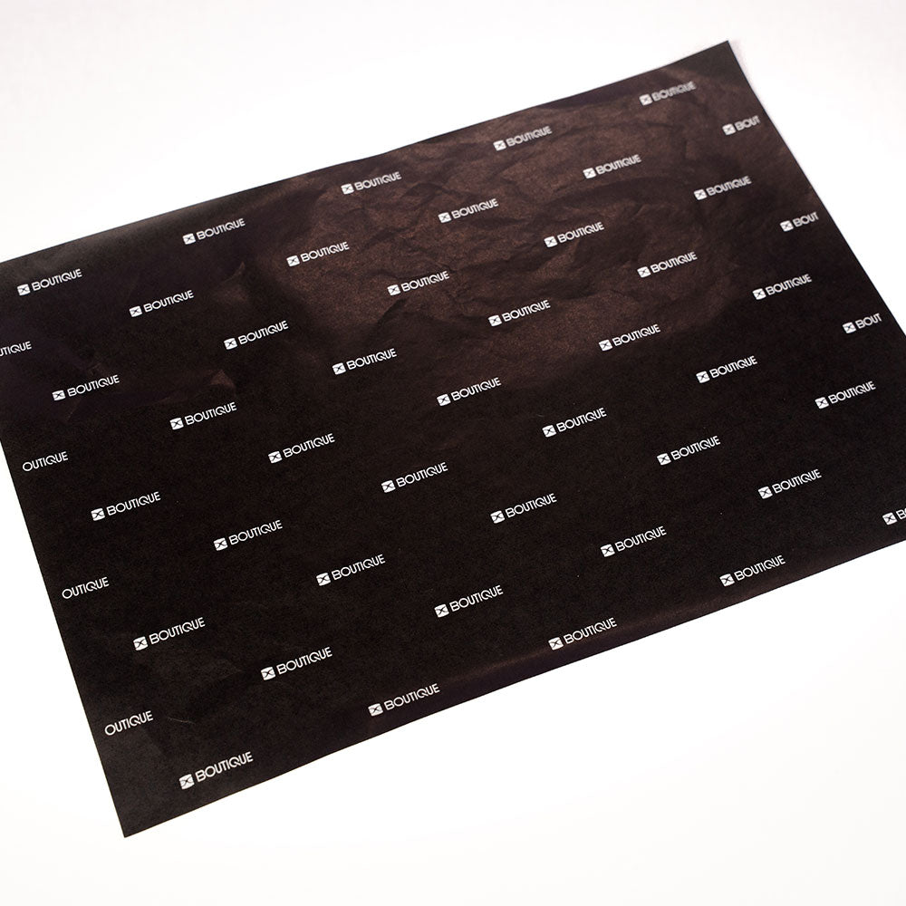 Papel de Seda Negro | Impresión a 1 Color