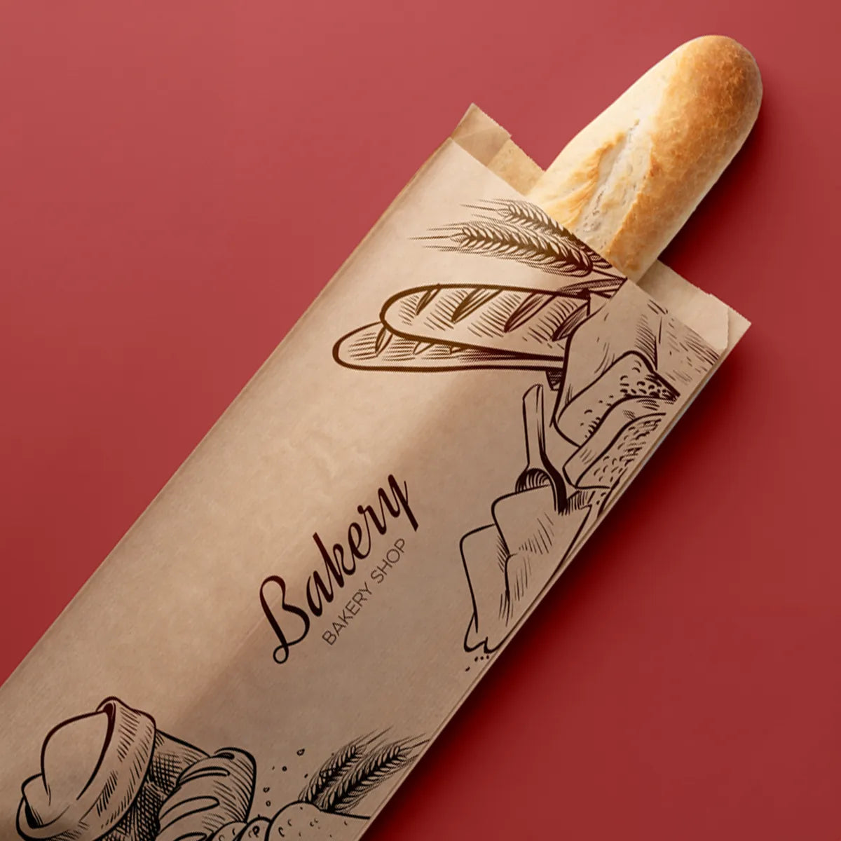 Bolsas para el Pan Personalizadas | Kraft