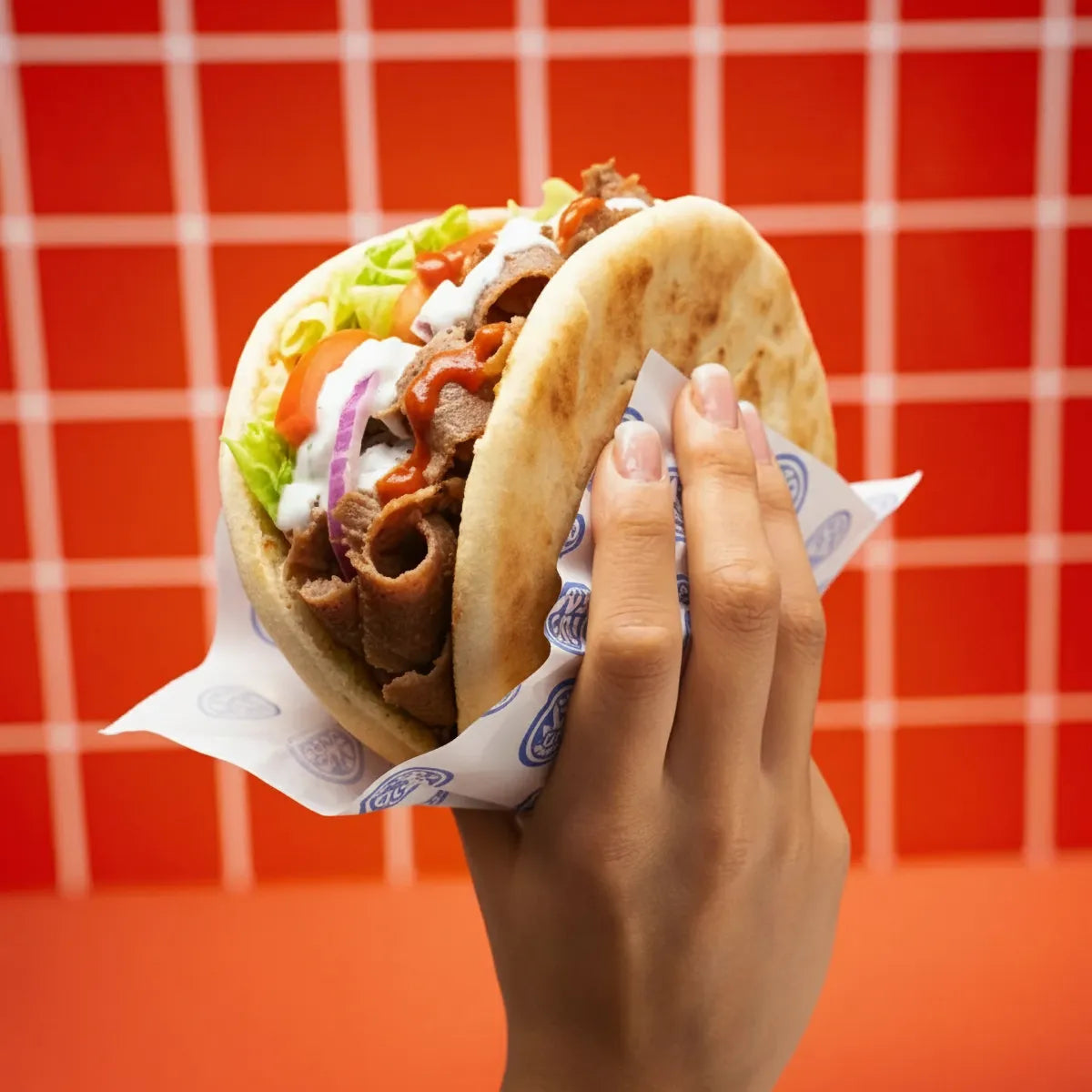 Bolsas para Döner Personalizadas | Blanco