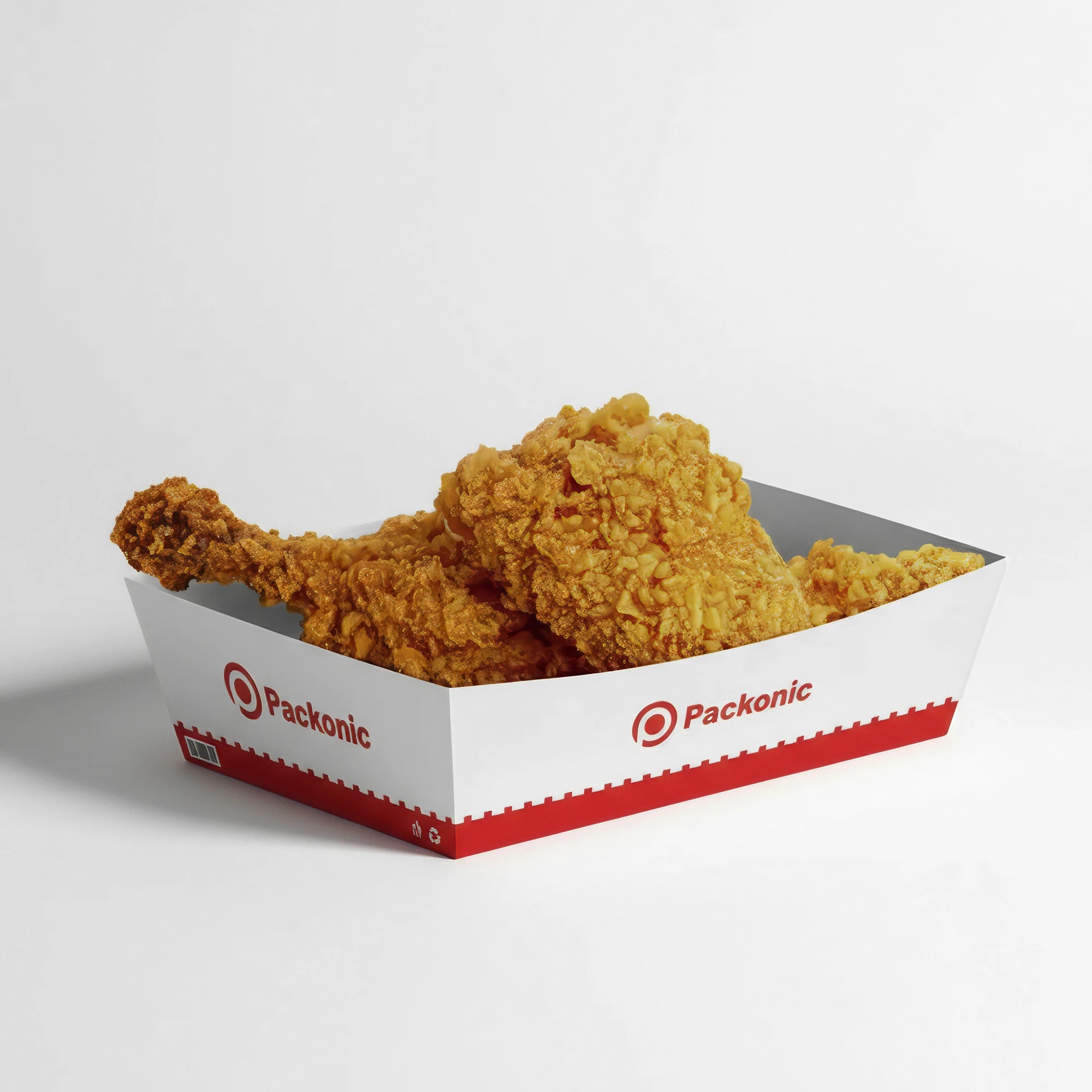 Bandejas para Comida Personalizadas | Blanco