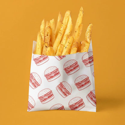 Bolsas para Patatas Fritas | Blanco