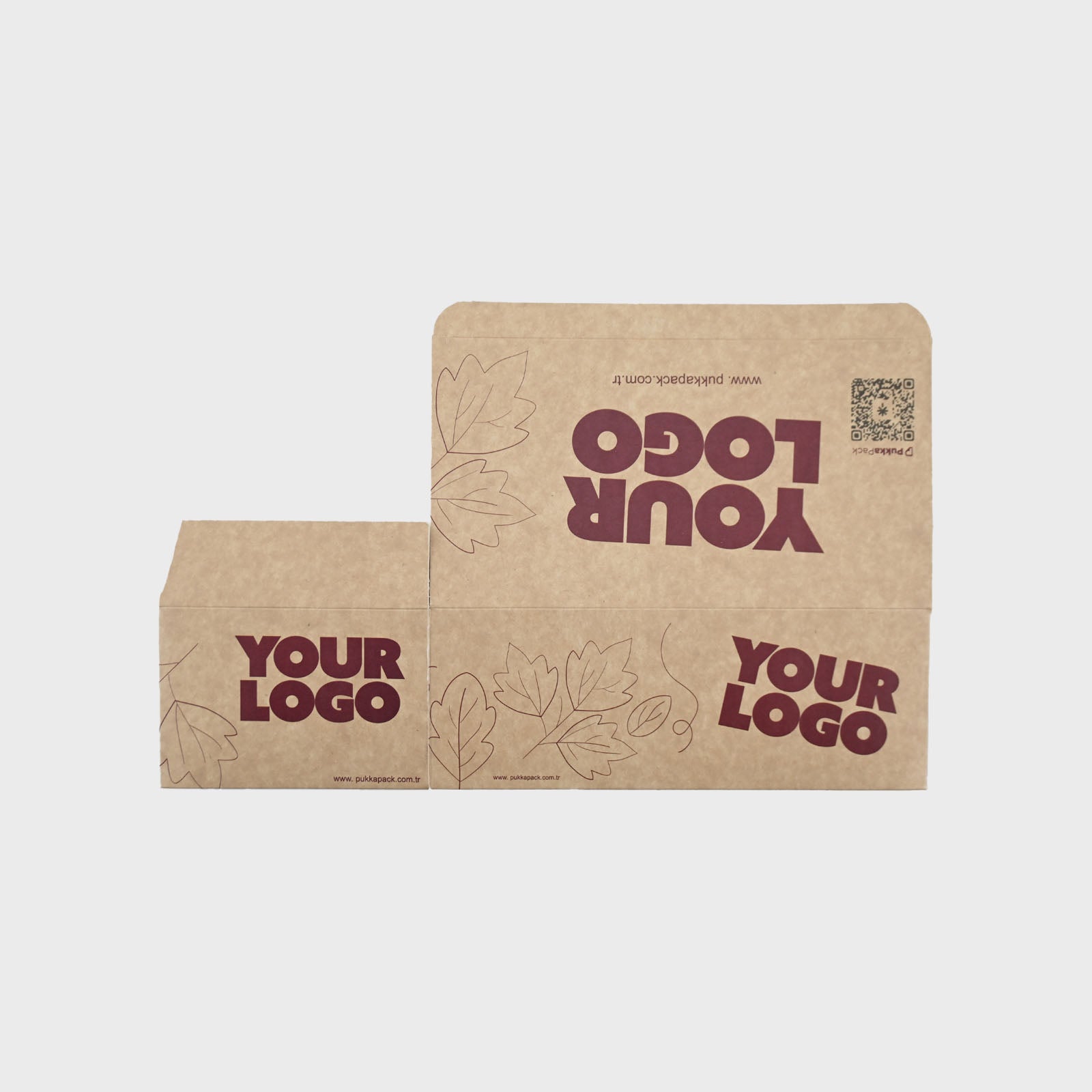 Cajas para Comida Personalizadas | Fondo de Seguridad | Plegable | Kraft