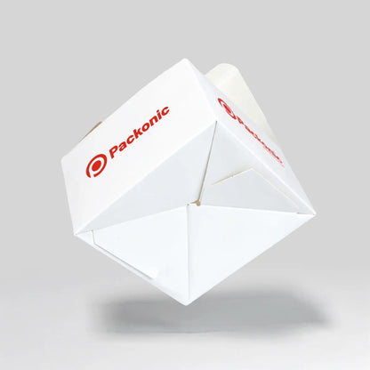 Cajas para Comida Personalizadas | Fondo de  Seguridad | Plegable | Blanco
