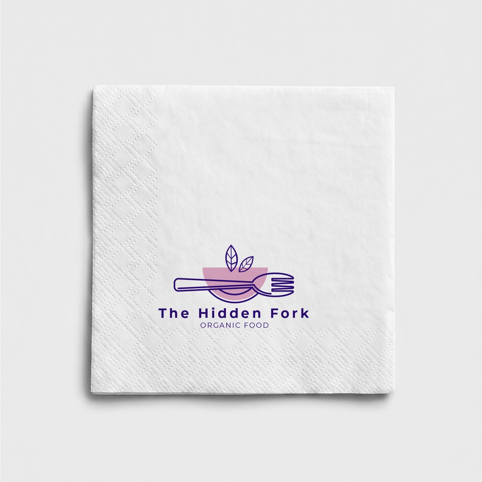 Servilletas 25 x 25 cm | Doble Capa | Blanco