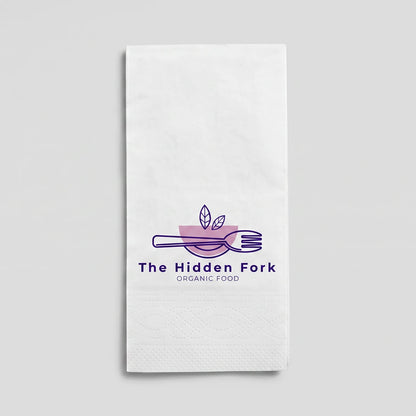Servilletas 25 x 25 cm | Doble Capa | Blanco