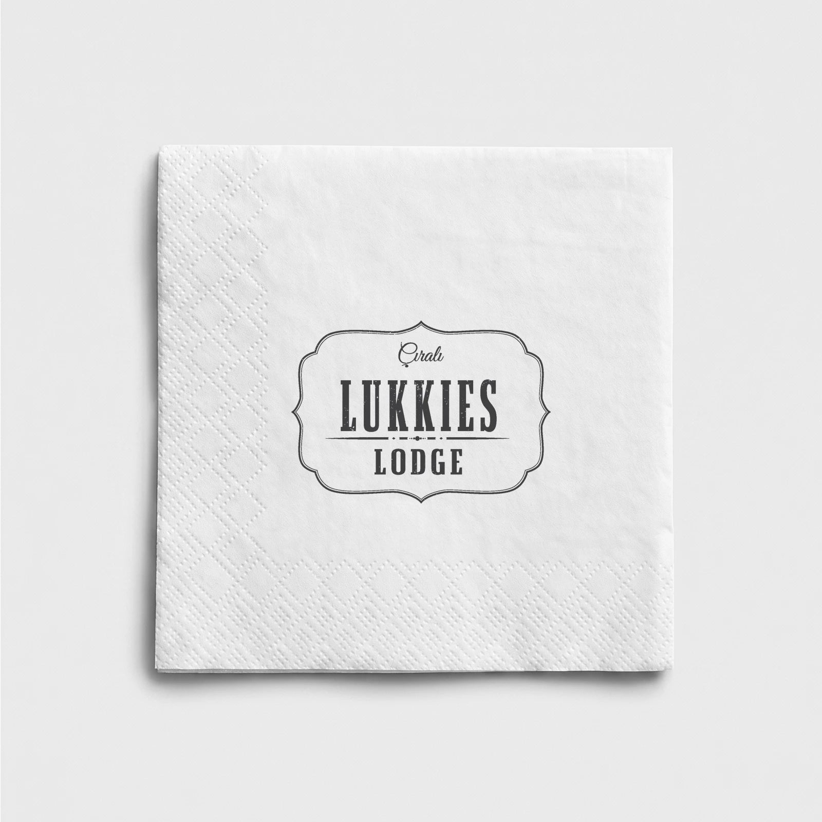 Servilletas 33 x 33 cm | Doble Capa | Blanco