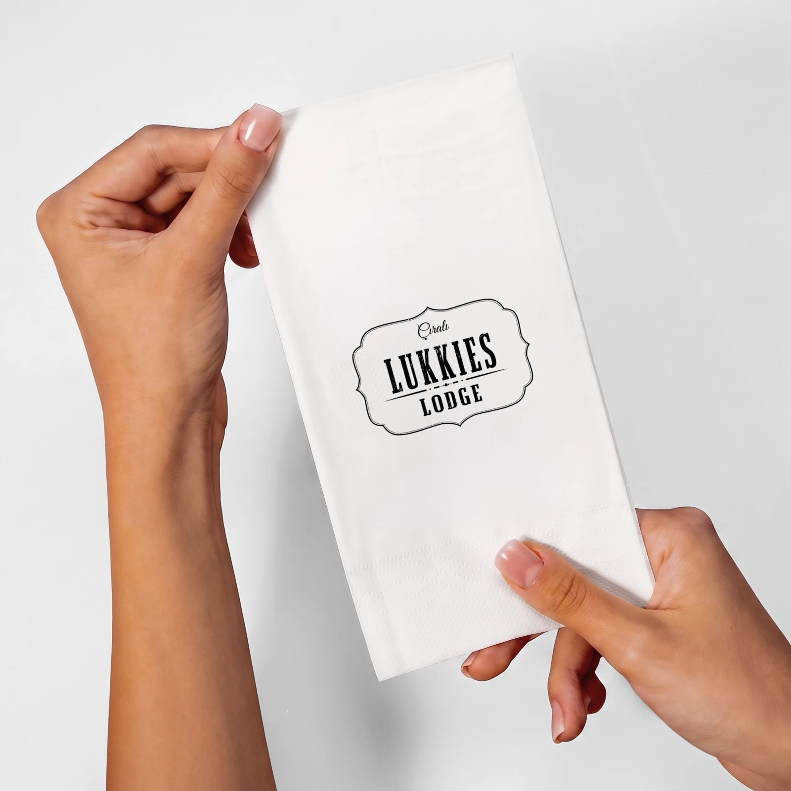 Servilletas 33 x 33 cm | Doble Capa | Blanco
