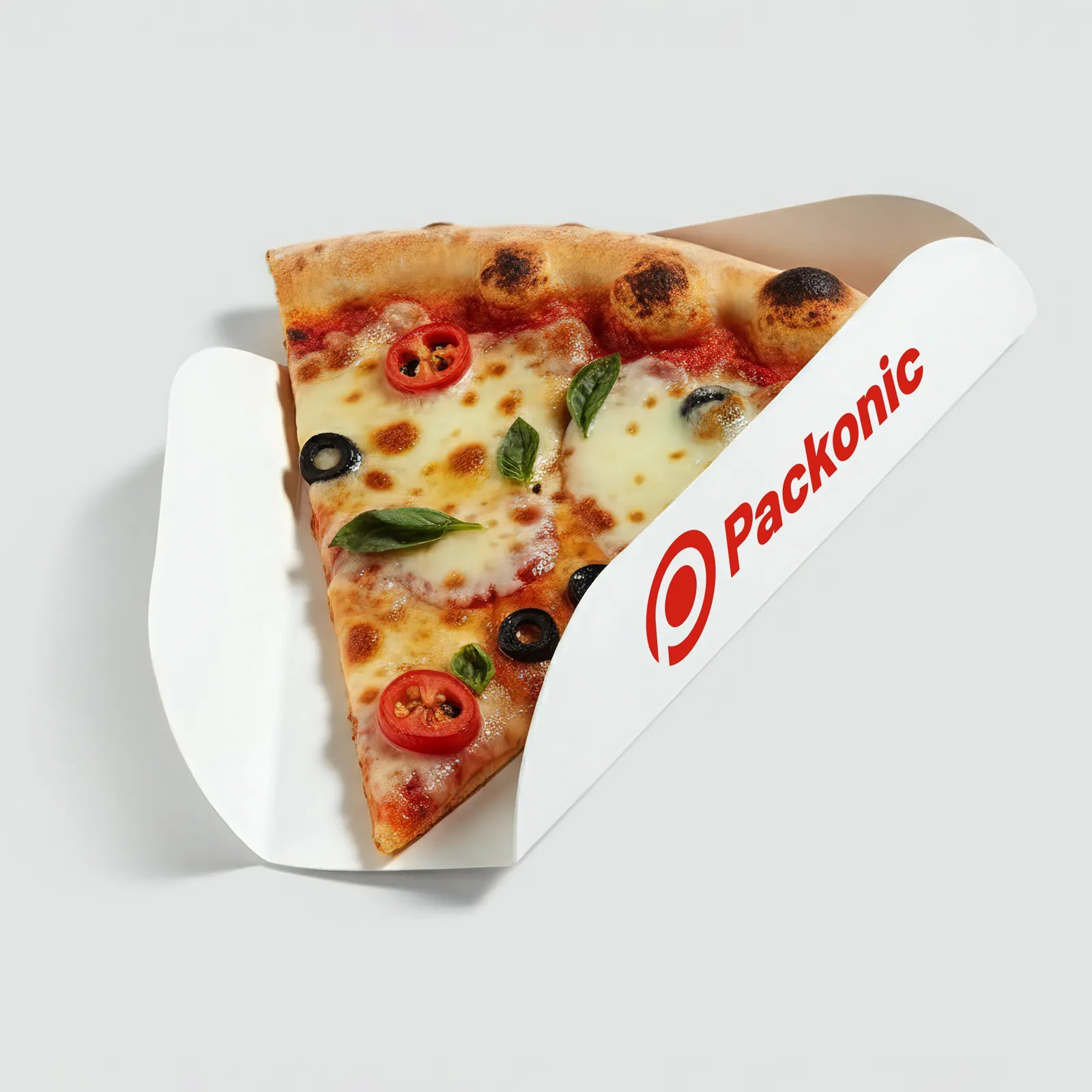 Bandejas para Porción de Pizza | Blanco