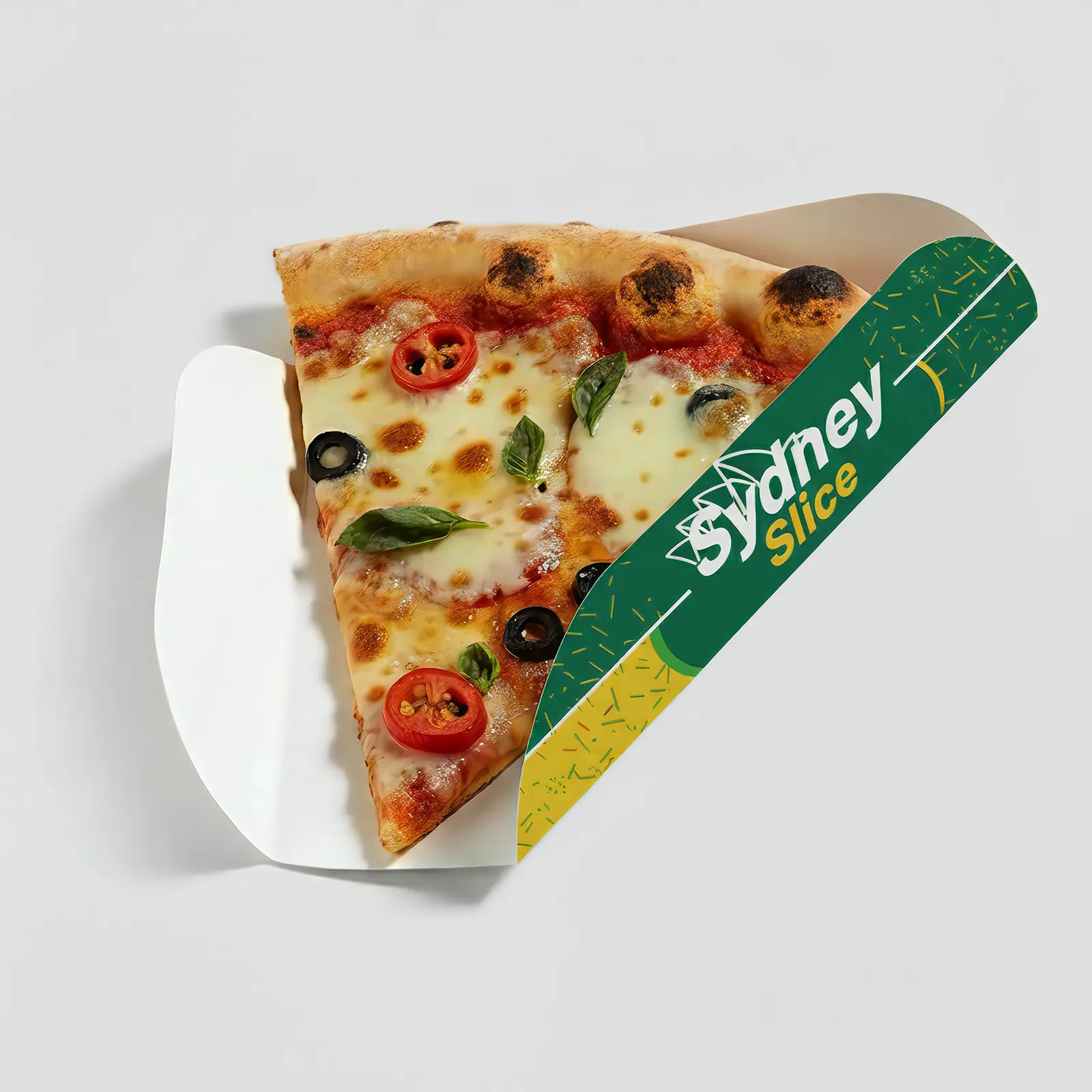 Bandejas para Porción de Pizza | Blanco