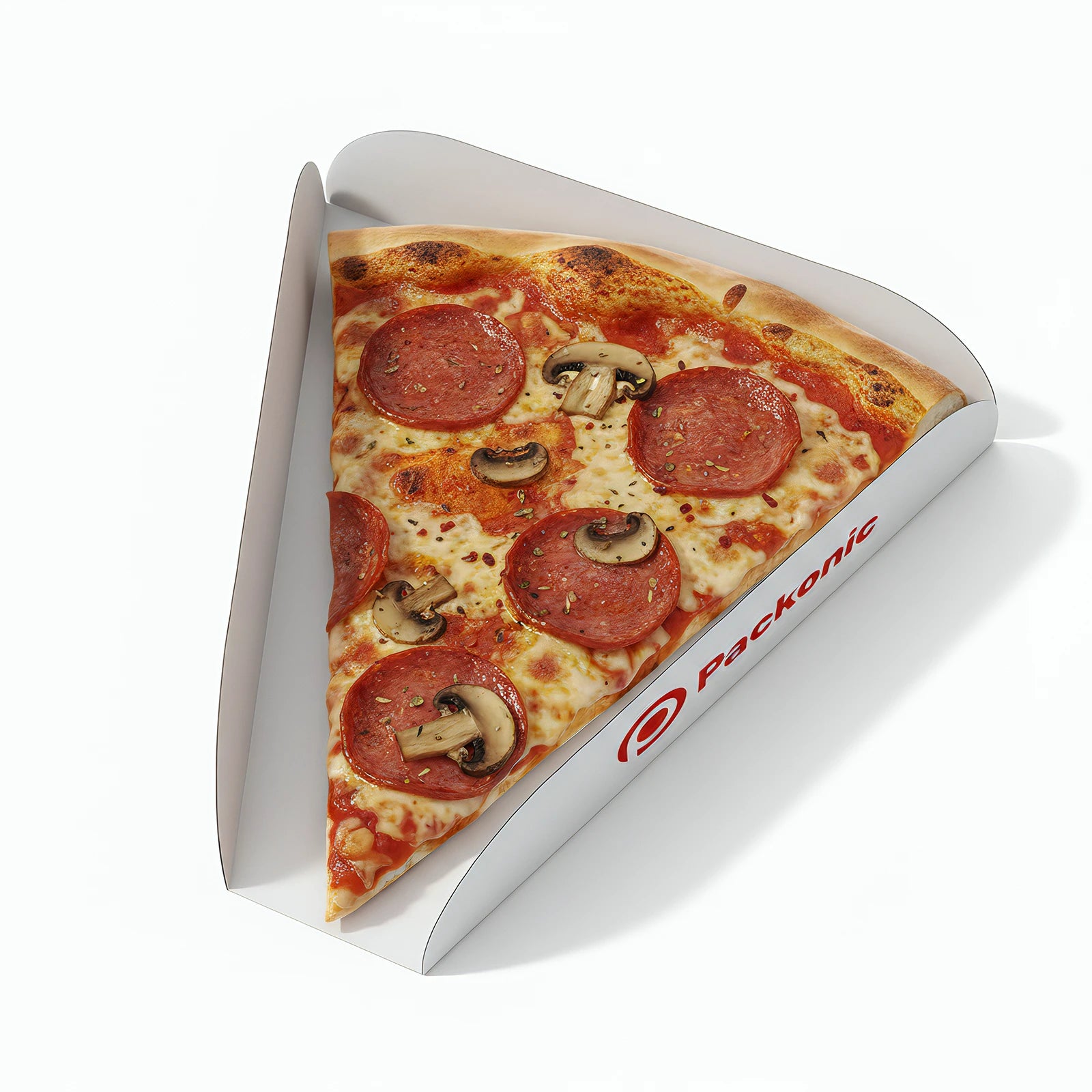 Bandejas para Porción de Pizza | Blanco