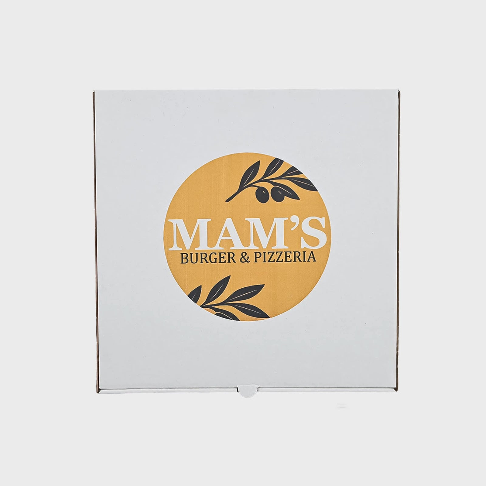 Cajas de Pizza Personalizadas | Impresión Digital | Blanco