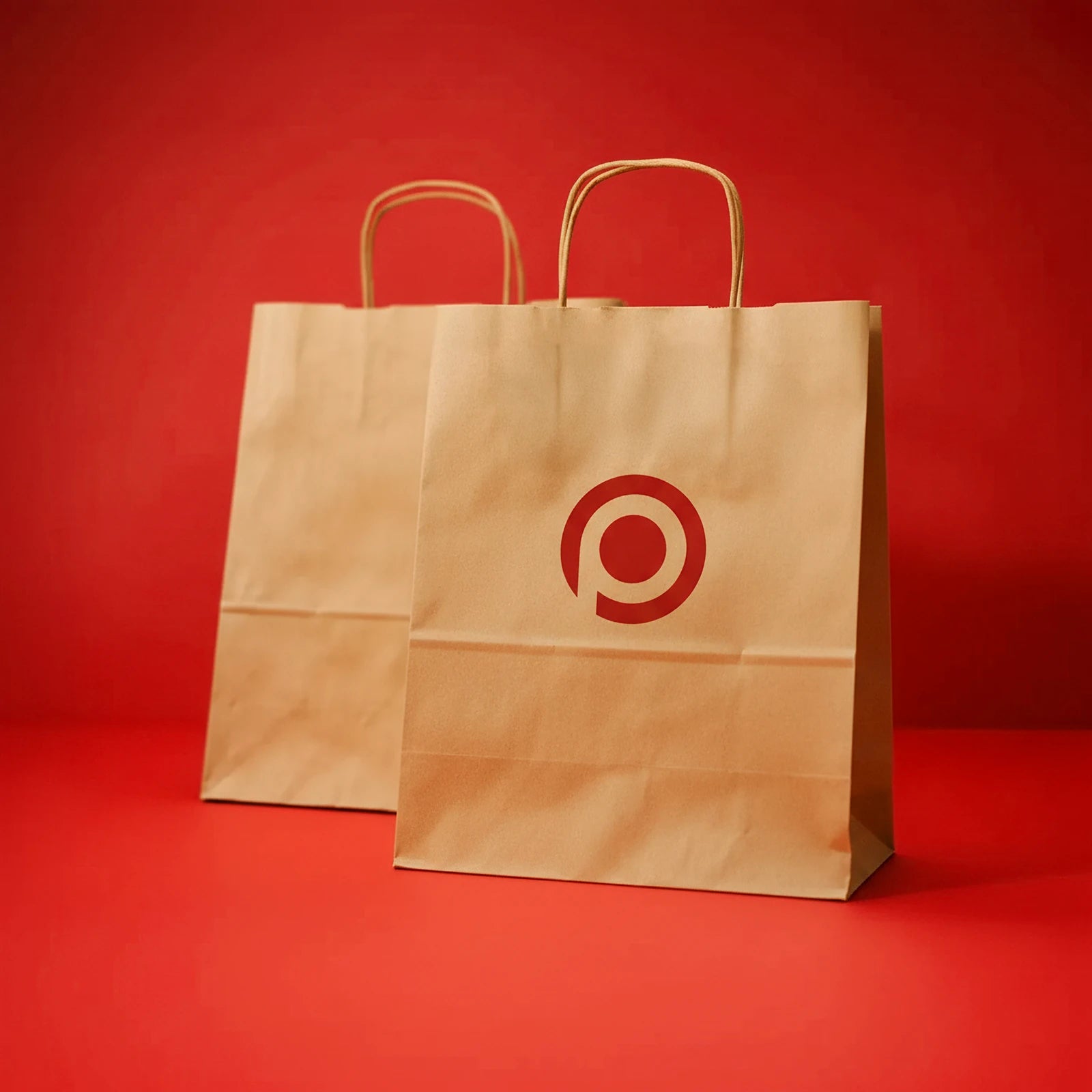 Bolsas de Papel con Asa Rizada Venta al Por Mayor | Kraft