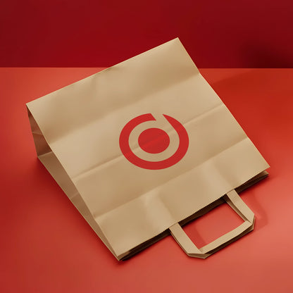 Bolsas de Papel con Asa Plana Venta al Por Mayor | Kraft